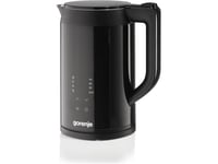 Gorenje Kettle | K17DWDII | Electric | 2200 W | 1.7 L | Stainless Steel | 360° rotational base | Black