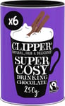 Clipper Super Cosy Drinking Chocolate | 1kg Luxury Instant Hot Chocolate Powder