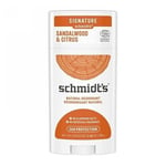 Natural Deodorant Stick Sandalwood & Citrus Aluminum-Free 2.65 Oz By Schmidt's D