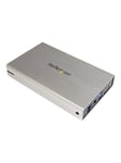 3.5in Silver USB 3.0 External SATA HDD Enclosure with UASP