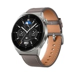 HUAWEI WATCH GT 3 Pro Smartwatch - Fitness Tracker and Health Monitor with Heart Rate & Blood Oxygen Monitoring - Long Lasting Battery Up to 2 Weeks - Sapphire Watch Dial - Bluetooth - 46" Grey