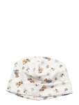 Polo Bear Cotton Interlock Beanie Accessories Headwear Hats Baby Hats White Ralph Lauren Baby