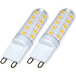 Trio G9 led-lampa, 3000 K, 300 lm, 2 st förpackning, dimbar