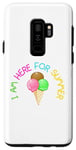 Galaxy S9+ Celebrate Season I Am Here for Summer Ice Cream in a Cone Case