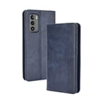 LG Wing 5G Case [Wallet Case] [Kickstand] [Card Slots] [Magnetic Flip Cover] Compatible with LG Wing 5G Smartphone(Blue)