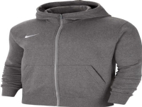 Nike Sweatshirt for barn Nike Park 20 Fleece hettegenser med full glidelås grå CW6891 071 L