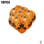 10pcs 12 Inch Halloween Latex Balloons Party Decor Props O4f8 C Orange