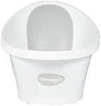 Premium Shnuggle Baby Bath With Plug White With Grey Backrest The M High Qualit