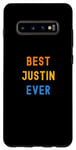 Galaxy S10+ Best Justin Ever Funny Justin Case