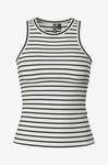pieces - Linne pcRuka Boxer Tank Top Jrs Noos BC - Vit