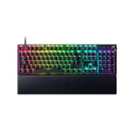 Razer Huntsman V3 Pro (Switches Analog) - Optical Gamer Keyboard (0.1 to 4 mm Adjustable Analog Witches, Quick Trigger, PBT Doubleshot Keys) AZERTY Keyboard | Black