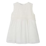 Name It Nikol ermeløs kjole til baby, bright white