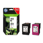 HP 302 Black & Colour Ink Cartridge Combo Pack For OfficeJet 3833 Printer