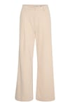 ElnoraGZ HW Pants - Off White Structure