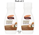 2 X Palmers Coconut Oil Formula Coconut Hydrate Body Lotion 250ml (Pack of 2)