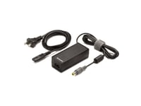 Lenovo Tiny 65W Ac Adapter (Slim Tip) - Strömadapter - 65 Watt - Fru - För Thinkbook 14 G2 Itl  Thinkcentre M90  Thinkedge Se30  V30a-22Iml Aio  V30a-24Iml Aio