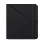 Kobo Libra Colour SleepCover Case | Black | Sleep/Wake Technology | Built-in 2-Way Stand | Vegan Leather | Compatible with 7" Kobo Libra Colour eReader