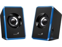 Datorhögtalare Genius Głośniki Sp-U125, 2.0, 3W, Blå, Volymkontroll, 3,5 Mm Uttag (Usb), 150Hz-20Khz
