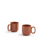 HAY - Barro Cup, Set of 2 Natural - Kaffekoppar