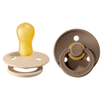 BIBS Colour Latex Size 3 Vanilla/Dark Oak 2-pack