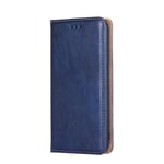 GOGME Case for Xiaomi Mi 10T Lite, Premium PU Leather Magnetic Automatic Adsorption Wallet Case Cover with Flip Stand and Credit Card Slots, Blue