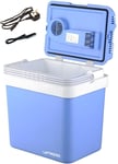 24L Portable Cool Box Hot/Cold Cooler Car Van Fridge With 12v & 240v Adapter