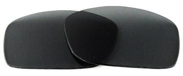 NEW POLARIZED BLACK REPLACEMENT LENS FOR OAKLEY SIPHON SUNGLASSES