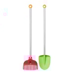 Fiskars - MyFirst Fiskars trädgårdsset spade + räfsa röd/grön