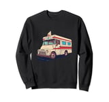 Summer Ice Cream Truck Costume for Jingles and Vehicle Fans Sweatshirt