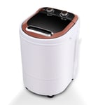 Mini 3kg Dorm Portable Washing Machine 2-in-1 Tub Compact Dryer Laundry Washer