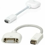 Mini DVI Port to VGA Adapter for Apple iMac Macbook Mac DisplayMonitor Projector