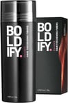 BOLDIFY Hair Fibres for Thinning Hair (DARK AUBURN) - 28G Bottle - Undetectable