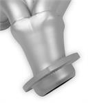 Flowtech 91843-1FLT extraktorrör, 1 5/8" rör, 2,5" kollektor, Shorty, silver keramisk coating