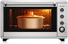 KAUTO 60L Electronic Oven,Controllable Temperature 28-230 ℃ Household Multifunctional Convection Countertop Toaster Oven