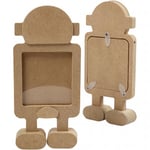 Creativ Robot-Ramar - H: 17 cm MDF 1 st