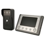 7inch Video Door Phone Doorbell With Night Infrared Camera Hands Free GFL