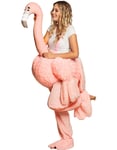 Flamingo Piggyback / Ride On Unisex-kostymer