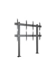 M Pro Series - mounting kit - for 2x2 video wall - black 65" From 100 x 100 mm