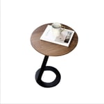 FTFTO Home Accessories Nordic Coffee Table Modern And Simple Small Apartment Living Room Multifunctional Mini Round Table Sofa Side Cabinet Corner Table Coffee Table