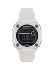 adidas Unisex City Tech Two Watch, White, Men