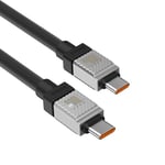 Baseus CoolPlay USB-C - USB-C Kabel 100W, 1m - Svart