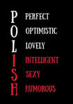 POLISH 7x10 Inch Lined Notebook / Funny Gift for a Pole Poland Polska Polish ...