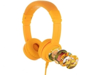 BuddyPhones BuddyPhones Explore Plus trådbundna hörlurar för barn (gul)