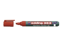 edding 383 flipchart - Markering - för flipdiagram - röd - vattenbaserat bläck - 1-5 mm