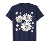 Big Daisies Retro Flowers T-Shirt