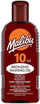 Malibu Bronzing Tanning Oil Spf 10 200Ml