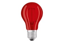 OSRAM LED STAR Décor - LED-glödlampa med filament - E27 - 2.5 W - rött ljus - 1000 K