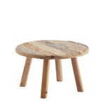 Madam Stoltz Wooden coffee table, 60x35 cm Tre