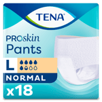 TENA Pants Normal Adult Pull Up Incontinence Pants Size Large 4 x Packs of 18