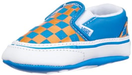 Vans Classic Slip-on VKWK63T, Chaussures bébé Mixte Enfant - Bleu-TR-H1-138, 18 EU